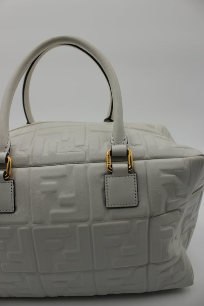 Zucca 2way Canvas Leather Hand Bag