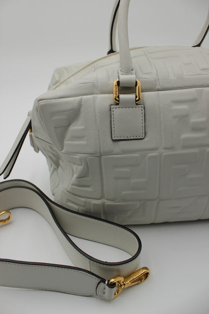 Zucca 2way Canvas Leather Hand Bag