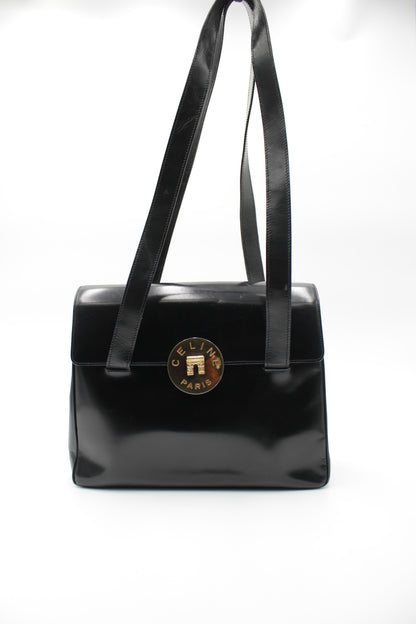 Patent Leather Shoulder Bag