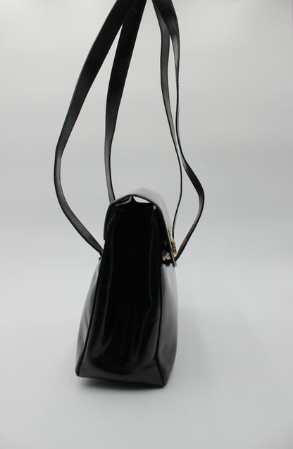 Patent Leather Shoulder Bag