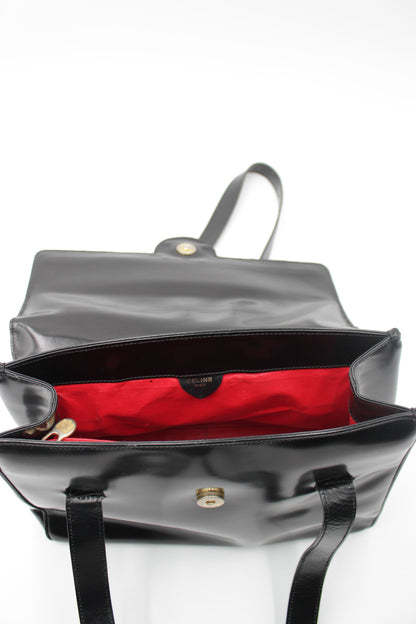 Patent Leather Shoulder Bag